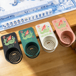 Portavasos de mesa con diseño personalizado de cartas de mahjong con pájaros y nombre. Decoración para el hogar. Regalo ideal para las noches de mahjong, para los amantes y jugadores de este juego. 2