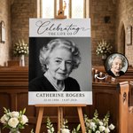 Personalized Photos Canvas Prints with Name and Date Ship from USA Funeral Ceremony Memorial Service Decor Sympathy Gift for Loss of Loved One