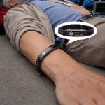 Gepersonaliseerde medische ID-alarmarmband voor heren met tekst - cadeau voor patiënten met epilepsie, diabetes of allergieën
