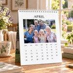 Personalised 13 Photos 2027 2028 Meaningful Calendar  with Title Anniversary Christmas New Year Birthday Gift for Newborn Family Friends