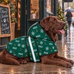 Impermeabile con cappuccio per cani personalizzato con motivo 