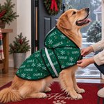 Impermeabile con cappuccio per cani personalizzato con motivo 