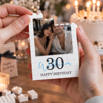 Personalized Milestone Photo Building Brick Puzzles with Number Name and Text Desk Decor Anniversary Birthday Gift for Besties Couple Friends