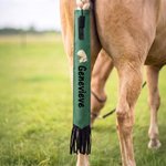 Personalized Horse Portrait Tassel Horse Tail Bag Protector with Name Daily Grooming Horse Show Accessories Equestrian Gift for Horse Owners 3