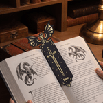 Personalised Dragon Bookmark with Name Daily Reading World Book Day Birthday Gift for Dragon Lovers