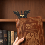 Personalised Dragon Bookmark with Name Daily Reading World Book Day Birthday Gift for Dragon Lovers