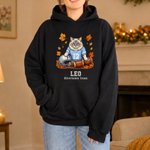 Personalized Fall Season Maple Rugby Jersey Pet Photo T-Shirt Sweatshirt Hoodie with Name Birthday Team Gift for Pet Owners Football Lovers