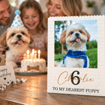 Personalized Milestone Photo Building Brick Puzzles with Number Name and Text Desk Decor Anniversary Birthday Gift for Besties Couple Friends
