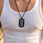 Personalisierte Schutzengel Halskette mit Gravur & verstecktem Foto | durch Wärme aktivierbar | Erinnerungsschmuck | Trauergeschenk für Hinterbliebene