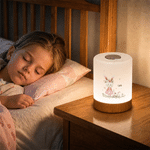 Personalized Adorable Watercolor Forest Animal Dimmable Touch Night Light with Name and Remote Control Baby Shower Birthday Gift for Newborns Toddlers 2