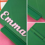 Personalised 3D Printed Multicolour Foldable Table Mahjong Card Holder with Name Game Night Club Gift for Mahjong Lovers
