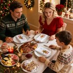 Personalisierte Lebkuchenmann Serviette mit Namen | Aus 100% Baumwolle | Wiederverwendbar | Tischdeko | Weihnachten Geschenk für Familie & Freunde