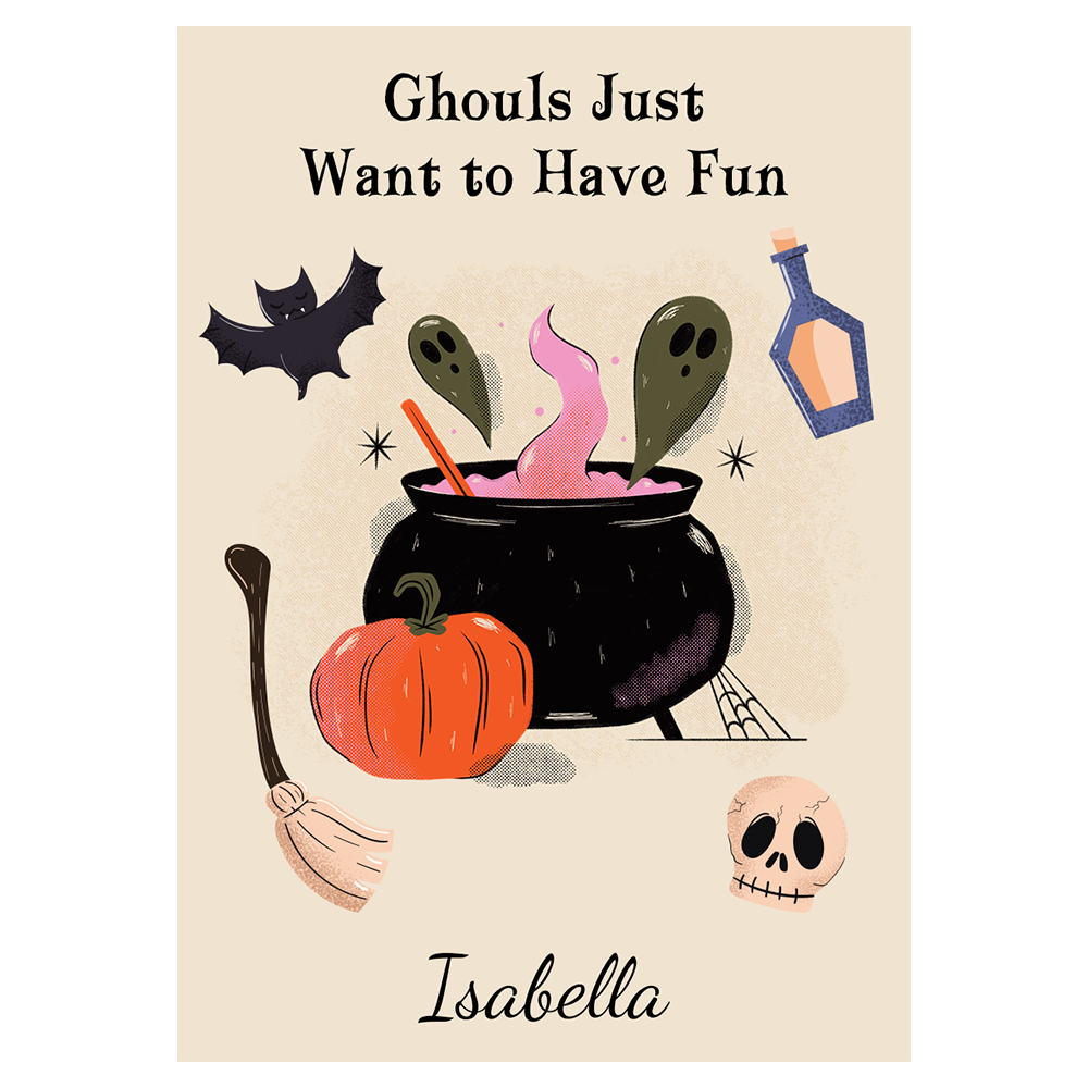 Ghouls Just Want To Have Fun Halloween Ecard