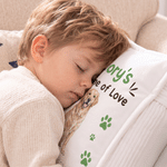 Personalised Book-Shaped Pet Photo Cushion with Name Home Decor Birthday Memorial Gift for Pet Owners