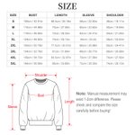 Personalized Funny Santa Claus Muscle Colourful Lights Christmas Sweatshirt with Name Christmas Party Gift for Wife Husband Family 7