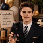 Personalized Flight Attendant Teacher Career Theme Creative Photo to 3D Figure with Name Retirement Appreciation Birthday Gift Family Friend 9