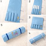 Personalized Birth Flower Cartoon Girl Portable Mahjong Rack Storage Bag with Name and Racks Game Night Birthday Gift for Mahjong Lovers