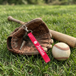 Personalized Ball Sports Wristband Keychain with Name Daily Use Birthday Game Day Gift for Sports Lovers
