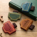 Personalised Bible Quote Leather Magnetic Bookmark Clip with Bible Verse & Name Daily Use Birthday Baptism Gift for Church Sister Christian Bookworm