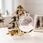 Personalized Christmas Tree Family Photos LED Night Light Home Decor Christmas Anniversary Birthday Gift for Family Couple