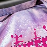 Personalised Cheer Shiny Holographic Large Capacity Duffle Bag with Name Training Use Team Competition Birthday Gift for Cheerleader