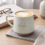 Tazza da caffè in ceramica personalizzata con nome – Regalo di uso quotidiano, per compleanni e Natale, per amici, familiari e colleghi 2