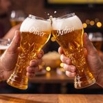 Personalised World Cup Element Large Capacity Embossed Beer Glass Football Club Team Gift for Man Football Lovers 6