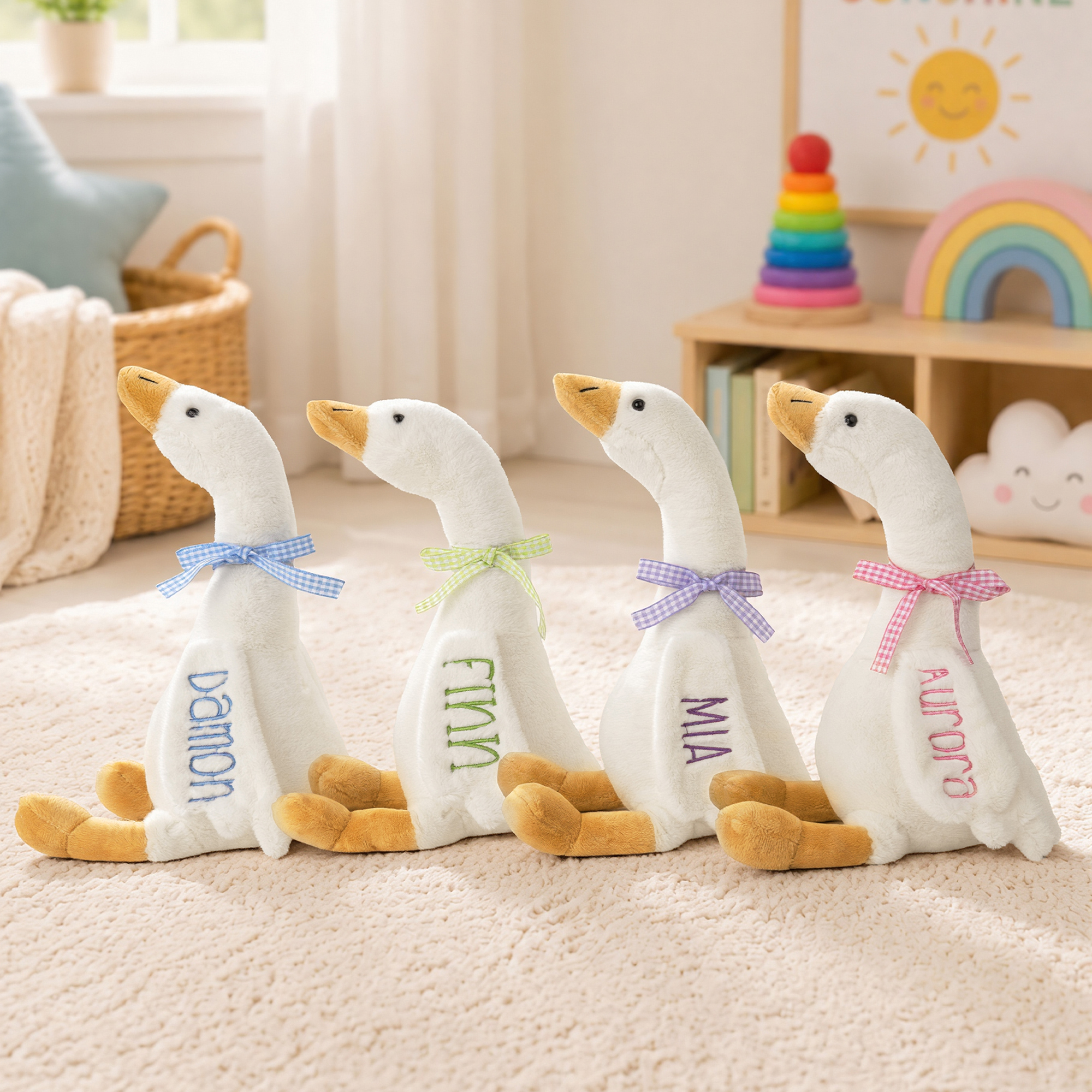 Peluche Oie Bébé Personnalisée