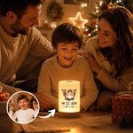 Personalised 3D-Effect Artwork Cartoon Character Dimmable Touch Control LED Night Light with Name Bedroom Decor Christmas Gift for Children 6