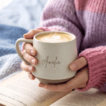 Tazza da caffè in ceramica personalizzata con nome – Regalo di uso quotidiano, per compleanni e Natale, per amici, familiari e colleghi 5