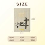 Personalised 2027 Planner Jesus Pocket Journal Notebook with Name Baptism Religious Birthday Gift for Christian Prayer Believer
