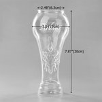 Personalised World Cup Element Large Capacity Embossed Beer Glass Football Club Team Gift for Man Football Lovers 8