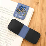 Libri personalizzati con i fiori di nascita multicolori - Segnalibro magnetico in pelle PU con nome - Accessori per la lettura - Regalo di compleanno per gli amanti dei libri