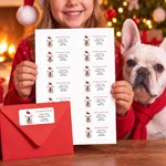 Étiquettes d'adresse personnalisées avec portrait de maison à l'aquarelle et titre – Cadeau pratique pour une crémaillère, destiné à la famille et aux amis 10