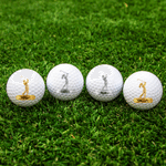 Personalized Golfer Silhouette Golf Ball with Name Training Competition Birthday Gift for Golf Player Lover 7