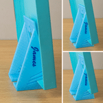 Personalized 3 Angles 3D Printing Adjustable Jigsaw Puzzle Box Lid Holder with Text Family Game Night Birthday Christmas Gift for Puzzle Lovers