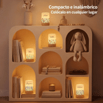 Lámpara de noche personalizada con flor de nacimiento y nombre táctil regulable de colores regalo de cumpleaños para mamá primeriza mujeres y amigas