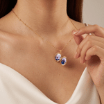 Collana personalizzata in argento sterling con foto e fiore del mese di nascita – Regalo di Natale o di compleanno per moglie, mamma o nonna