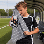 Personalised 3D-Effect Artwork Ball Sports Photo Name Quick Dry Towel with Carabiner Sports Accessory Birthday Gift for Ball Sports Enthusiast 6