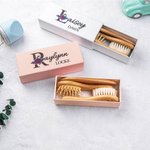 Personalized Baby Wooden Brush and Comb Set with Blanket Baby Shower Gift for Newborn