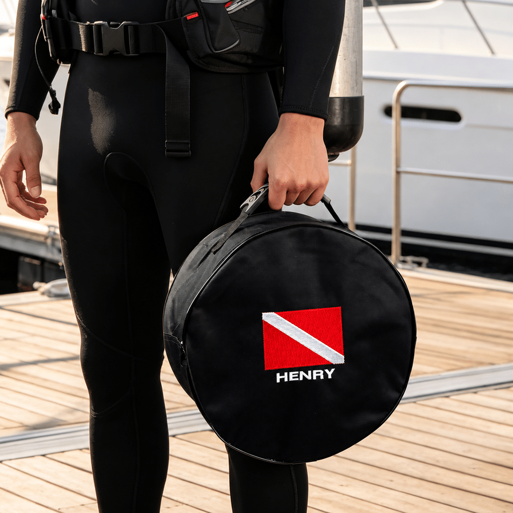 Accessori personalizzati e resistenti per immersioni subacquee con ricamo del nome – Regalo per subacquei e istruttori 4