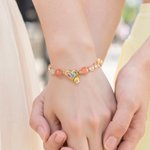Gepersonaliseerde armband van sterlingzilver met geboortestenen en hartvormige helende kristallen, met parelhanger – Sierlijke sieraden als verjaardags- of jubileumcadeau voor moeder of echtgenote 6