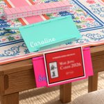 Personalised 3D Printed Multicolour Foldable Table Mahjong Card Holder with Name Game Night Club Gift for Mahjong Lovers