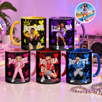 Personalised Graffiti Style Photo 11 oz 15 oz Ceramic Mug with Name Daily Use Birthday Gift for Friends Family