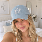 Casquette de baseball personnalisée, avec lettres brodées multicolores, 100 % coton, taille réglable – À porter au quotidien, cadeau d'anniversaire pour la famille et les amis