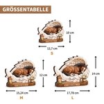 Personalisierte Gedenktafel aus Echtholz mit 3D-Engelsflügelmotiv | mit Namen und Jahr | Holzdeko als Erinnerung | Gedenkgeschenk für Pferdebesitzer