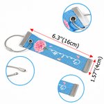 Étiquette à bagages personnalisée « Fleur de naissance et papillon » avec prénom – Idéale pour les voyages, les anniversaires ou les voyages d'affaires – Cadeau pour une amie voyageuse 9