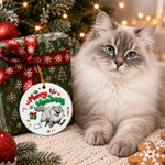 Personalised Merry Woofmas Cartoon Pet Photo Ceramic Ornament with Name Tree Decor Christmas Gift for Pet Owner Lover 4