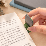 Personalised Vintage Birth Flower Book Magnetic PU Leather Bookmark Clip with Name Birthday Book Club Gift for Book Lovers Bookworms 5