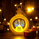 Lanterna a LED personalizzata con foto del proprio animale domestico e fiori, candela senza fiamma, luce notturna, con nome e testo: regalo commemorativo e di cordoglio per la perdita di un animale domestico, dedicato ai proprietari e agli amanti degli animali